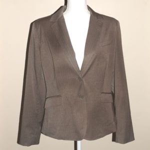 NY & Co. Luxe Pinstripe Blazer  Size: 16